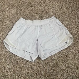 light blue lululemon shorts